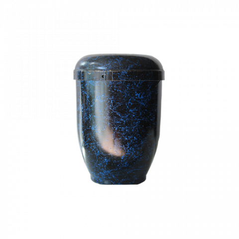 Urne cinéraire biodégradable bleue - 70€