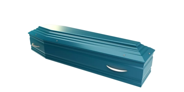 Cercueil COLORS Bleu eau